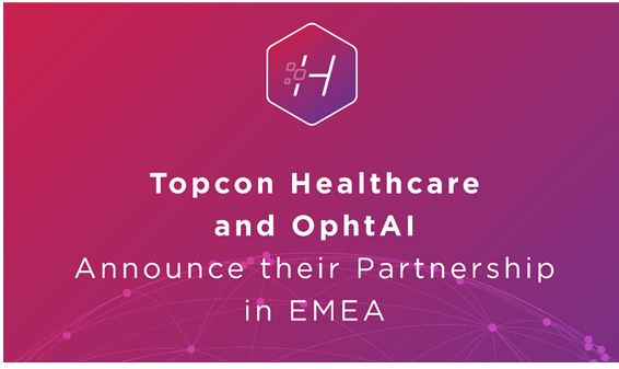 Topcon Healthcare in OphtAI napovedujeta partnerstvo v EMEA